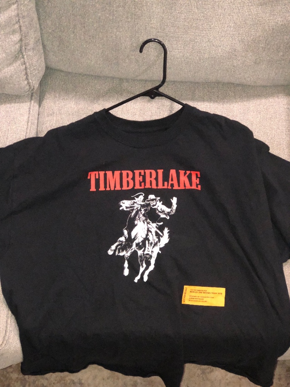Justin Timberlake produced by Heron Preston Concert Tee